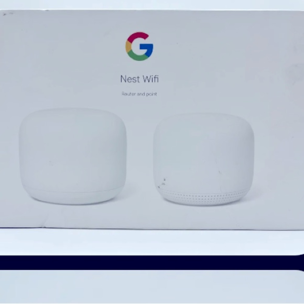 GOOGLE WIFI ROUTER AND MESH EXTENSION